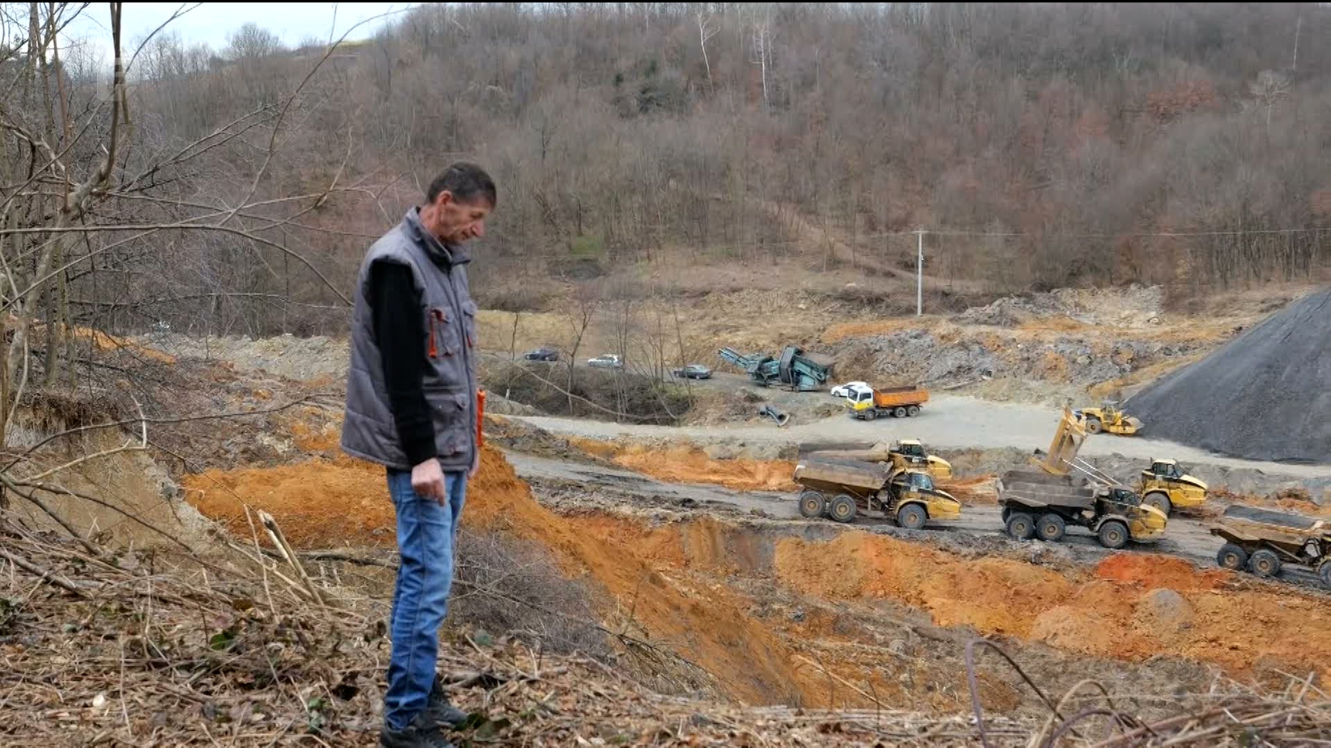 Mještani Bistrice protestuju, rudničke mašine potkopavaju njihove placeve